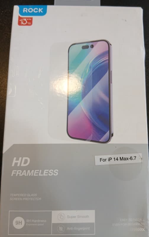 محافظ صفحه نمایش راک مناسب برای گوشی موبایل اپل iPhone 14 Pro Max / 14 Max