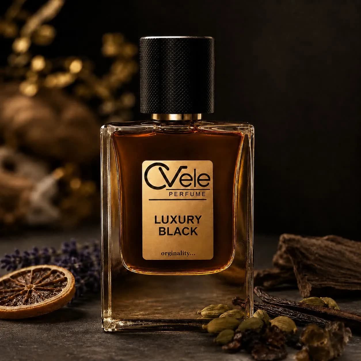 عطر ادکلن مردانه لاکچری بلک سیوله