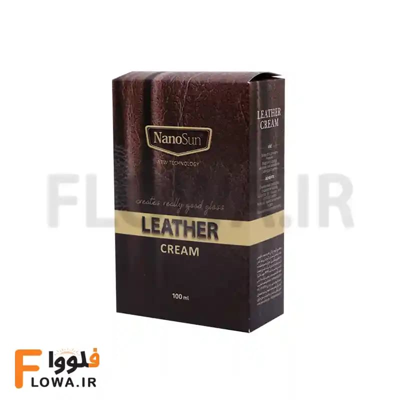 کرم براق کننده و مراقبت چرم نانوسان NANOSUN — تصویر ۳
