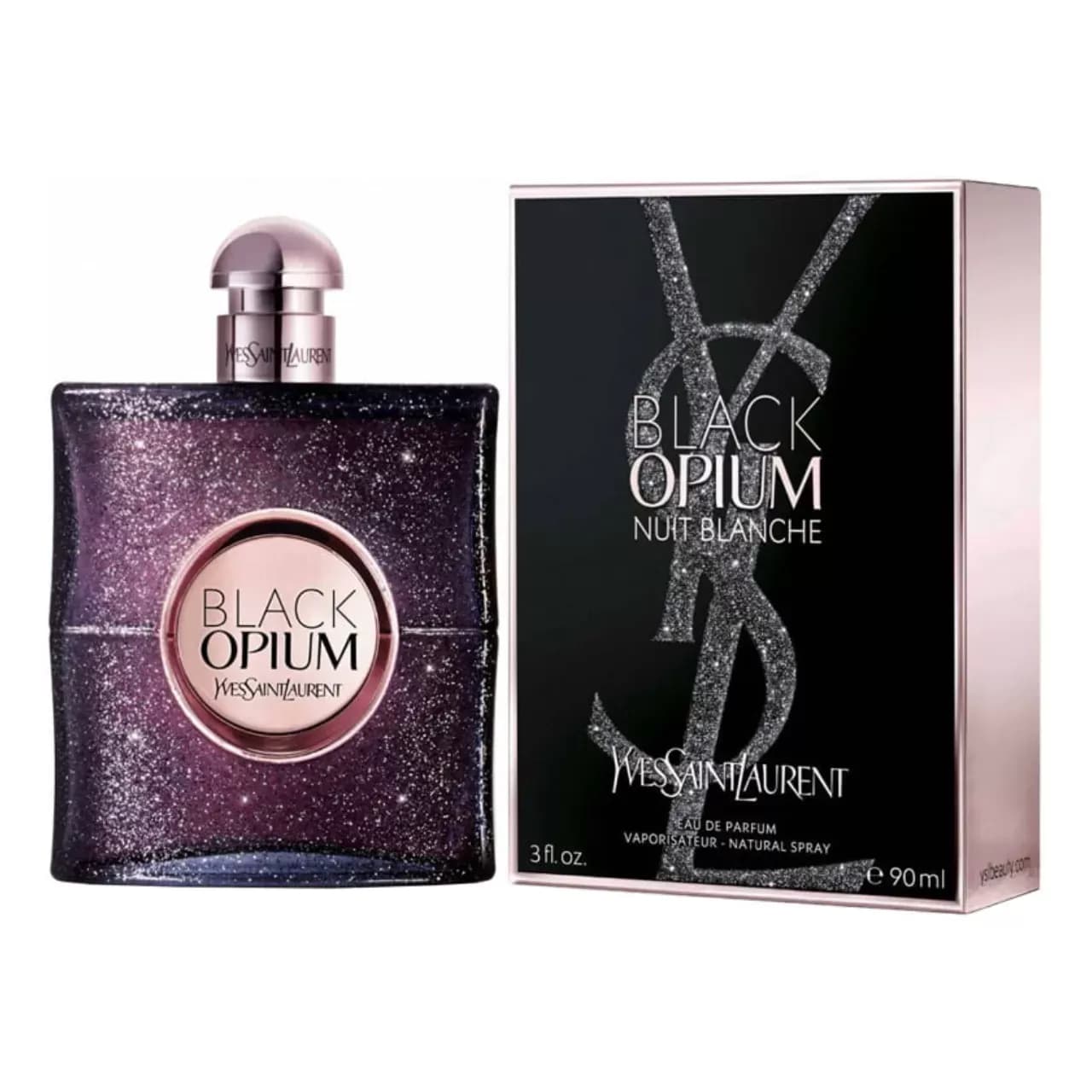 عطر ایو سن لوران بلک اوپیوم نایت بلنچ (نویی بلانش) | YSL Black Opium Nuit Blanche — تصویر ۲