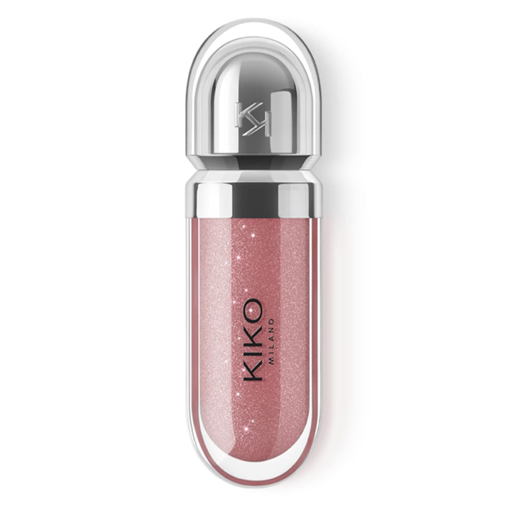 لیپ گلاس کیکو KIKO سری 3D HYDRA مدل 32 Pearly Natural Rose — تصویر ۵