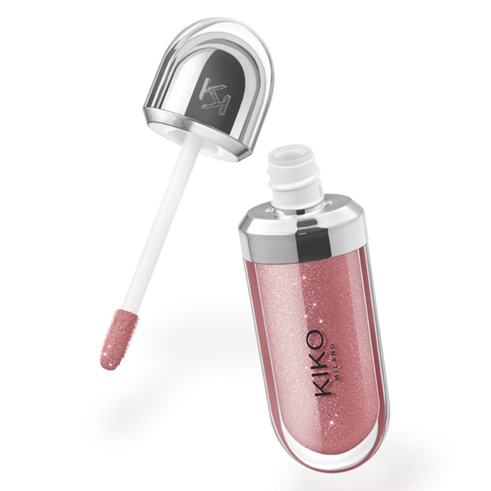 لیپ گلاس کیکو KIKO سری 3D HYDRA مدل 32 Pearly Natural Rose — تصویر ۳