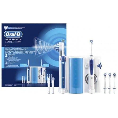 مسواک برقی اورال-بی مدل Oxyjet + PRO 2000 — تصویر ۴