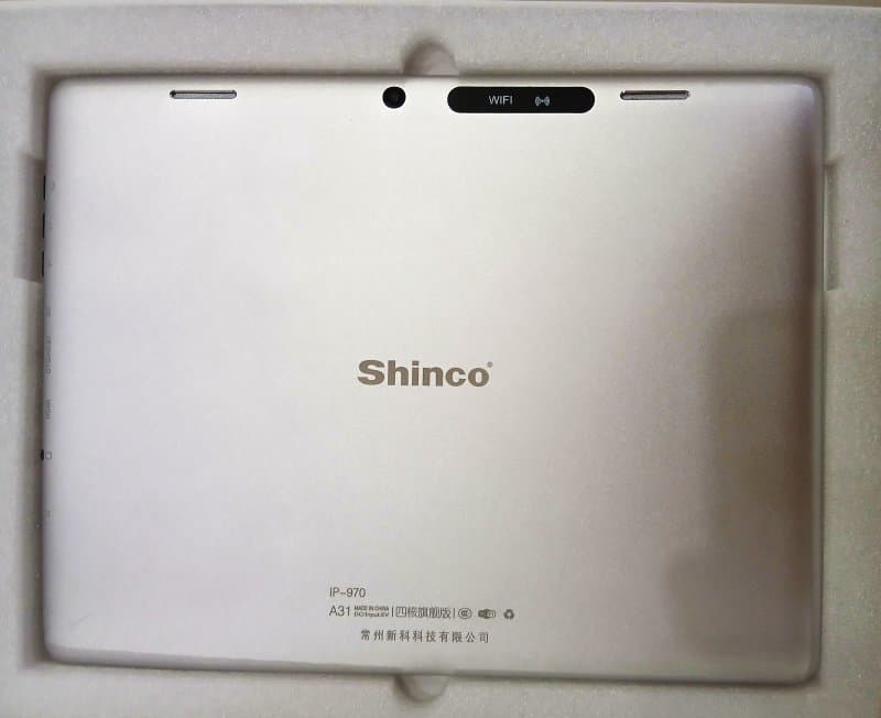 تبلت 8 اینچی Shinco IP-973 حافظه داخلی 16 گیگابایت 4 گیگابایت رم آندروید 4.1 — تصویر ۸