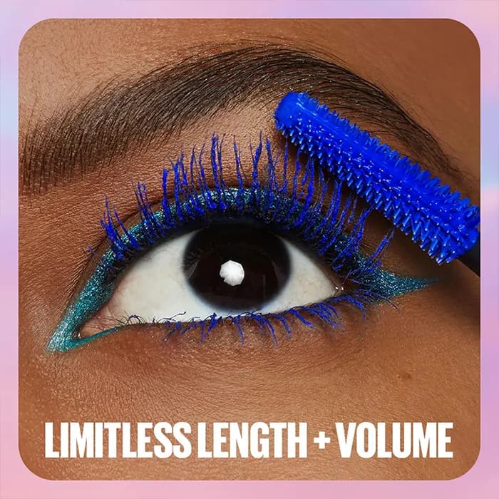 ریمل میبلین MAYBELLINE سری SKY HIGH مدل BLUE MIST (آبی) — تصویر ۲