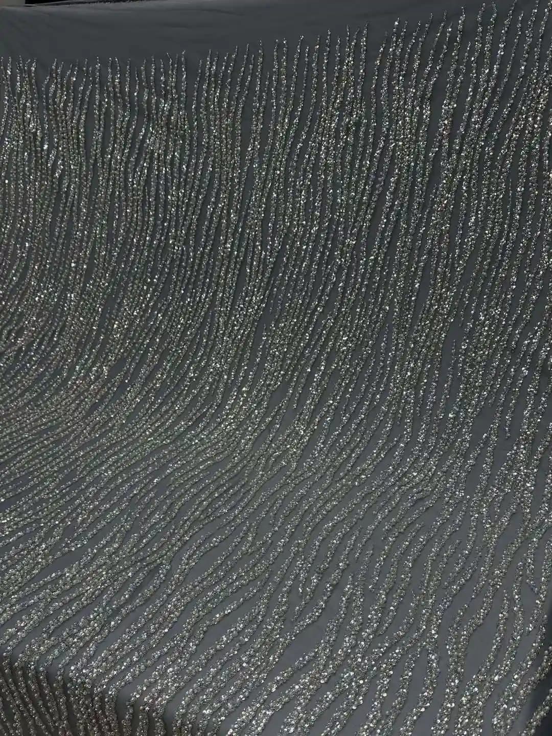 پارچه مجلسی خطی مرواریدی — تصویر ۵