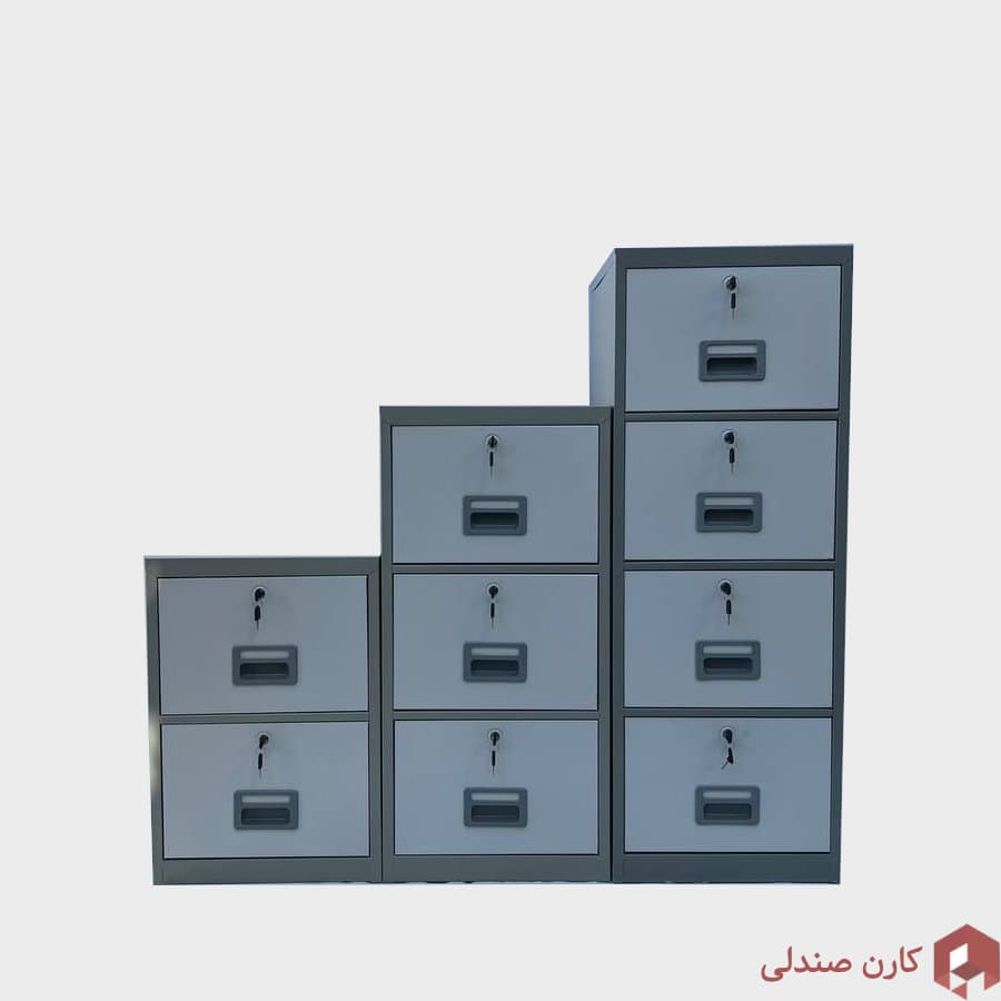 فایل 4 کشو فلزی با قفل — تصویر ۲