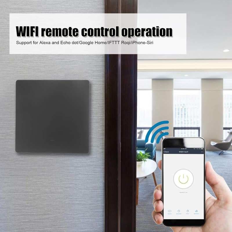 کلید تک پل هوشمند ZIGBEE فشاری تک پل مدل SZSW131T — تصویر ۷