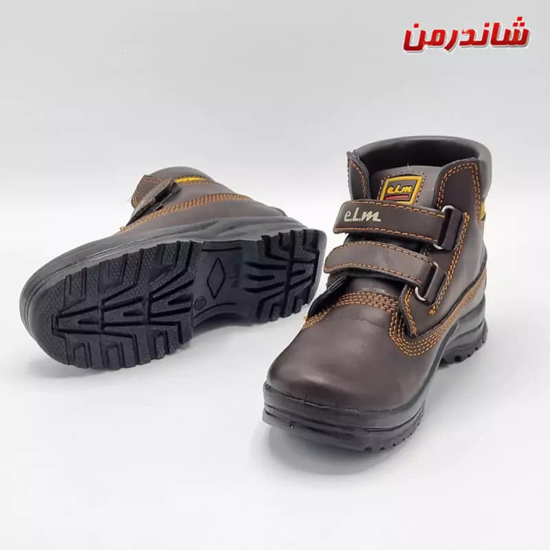 نیم بوت بچه گانه چسبی برند تنتاک مدل دماوند طرح تیم برلند — تصویر ۳