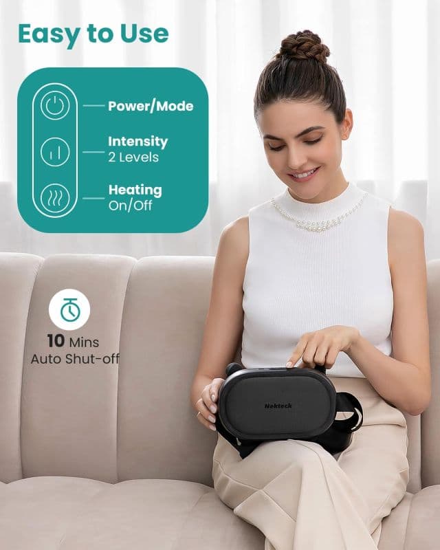 ماساژور گردن شارژی NEKTECK مدل NK-NM11 — تصویر ۷