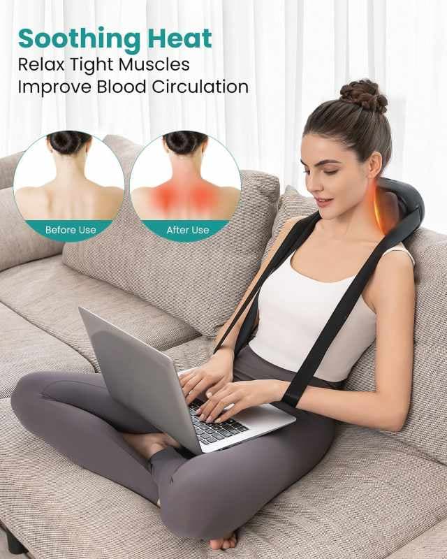 ماساژور گردن شارژی NEKTECK مدل NK-NM11 — تصویر ۴