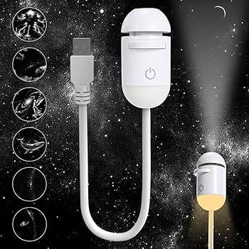 چراغ خواب و پروژکتور کهکشانی با 12دیسک Starry Sky usb