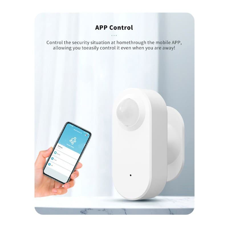 سنسور حرکت Tuya WiFi PIR با عملکرد هشدار