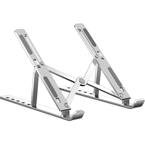استند لپ‌تاپ آلومینیومی تاشو مدل قابل حمل | Laptop Stand