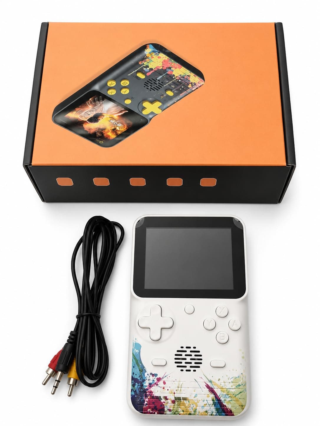 کنسول بازی قابل حمل دستی مدل G620 | قابل اتصال به تلویزیون +500بازی — تصویر ۶