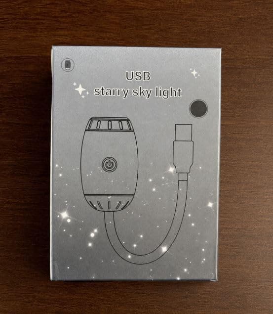 چراغ کهکشانی USB | پروژکتور ستاره‌ایGalaxy Projector — تصویر ۵