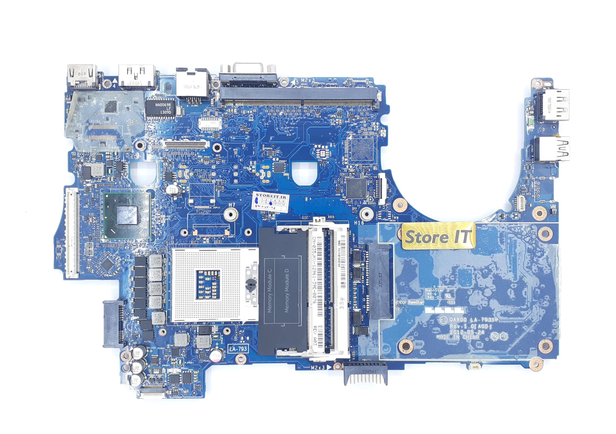 مادربرد لپ تاپ دل Latitude M4700 (La-7931p) I7 Support بدون گرافیک