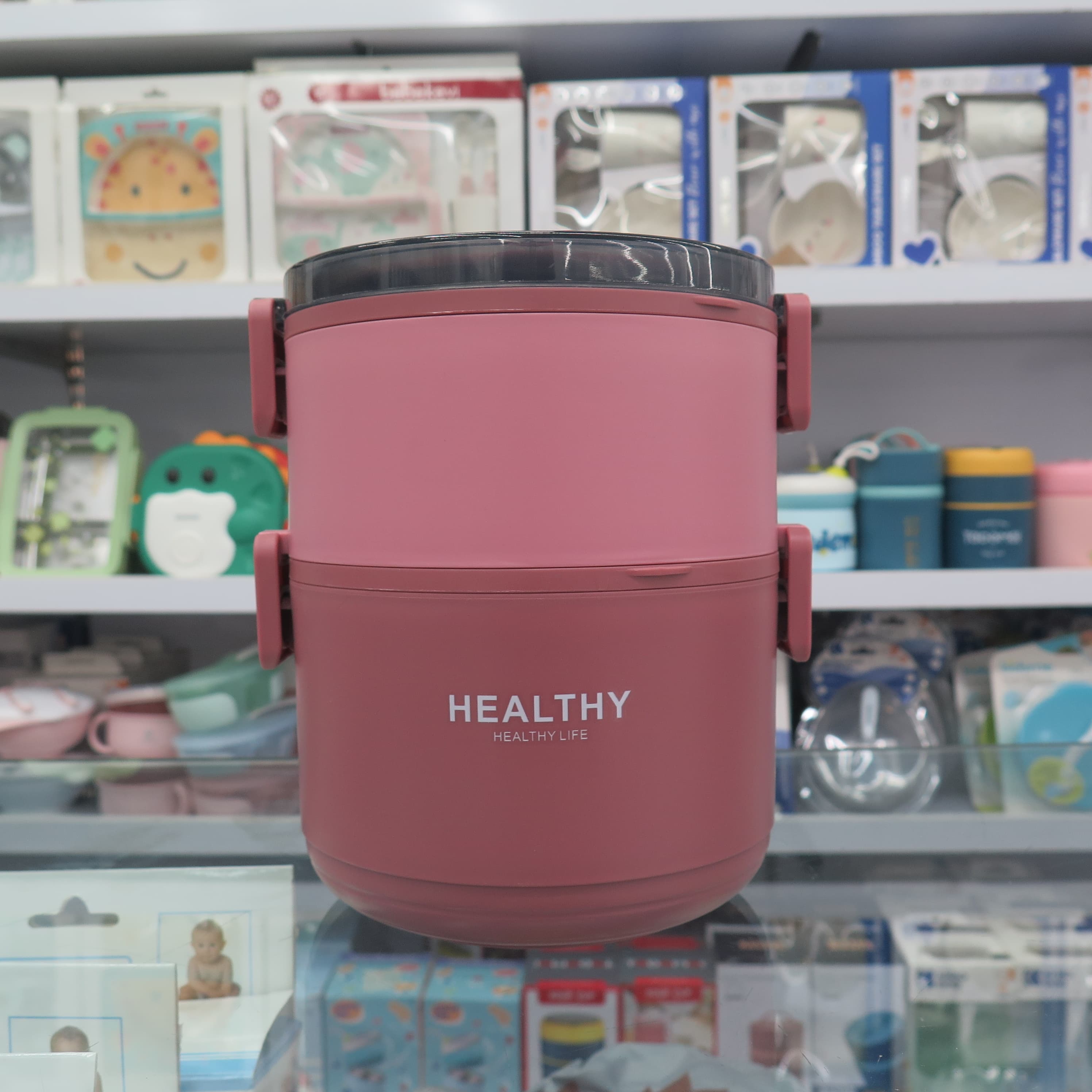 ظرف غذا دو طبقه Healthy — تصویر ۳