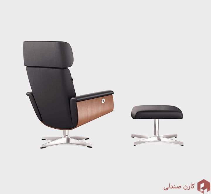 صندلی مدیریت اروند مدل اولوشن ۱۷40 به همراه زیرپایی — تصویر ۵