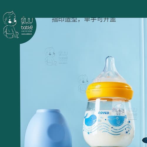شیشه شیر پیرکس 150میل رووکو Rovco RK-N1019 — تصویر ۴