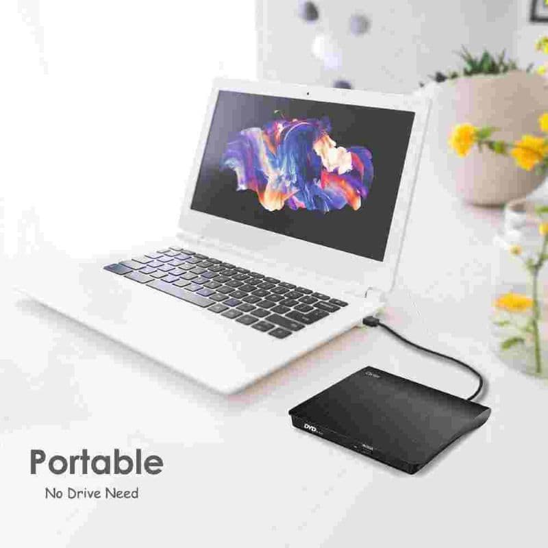 دیویدی رایتر اکسترنالCocopa External CD DVD Burner مدل BT638 — تصویر ۶