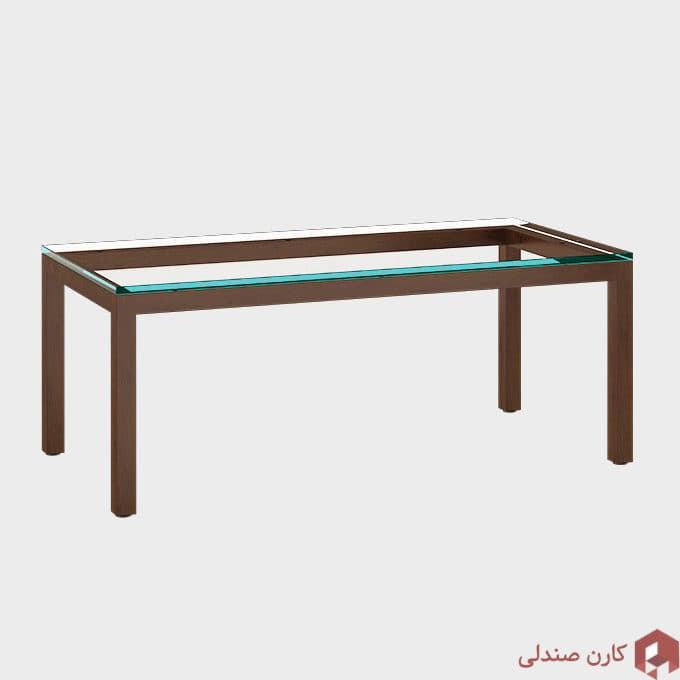 میز جلو مبلی شیشه ای اروند ۵۰20WG