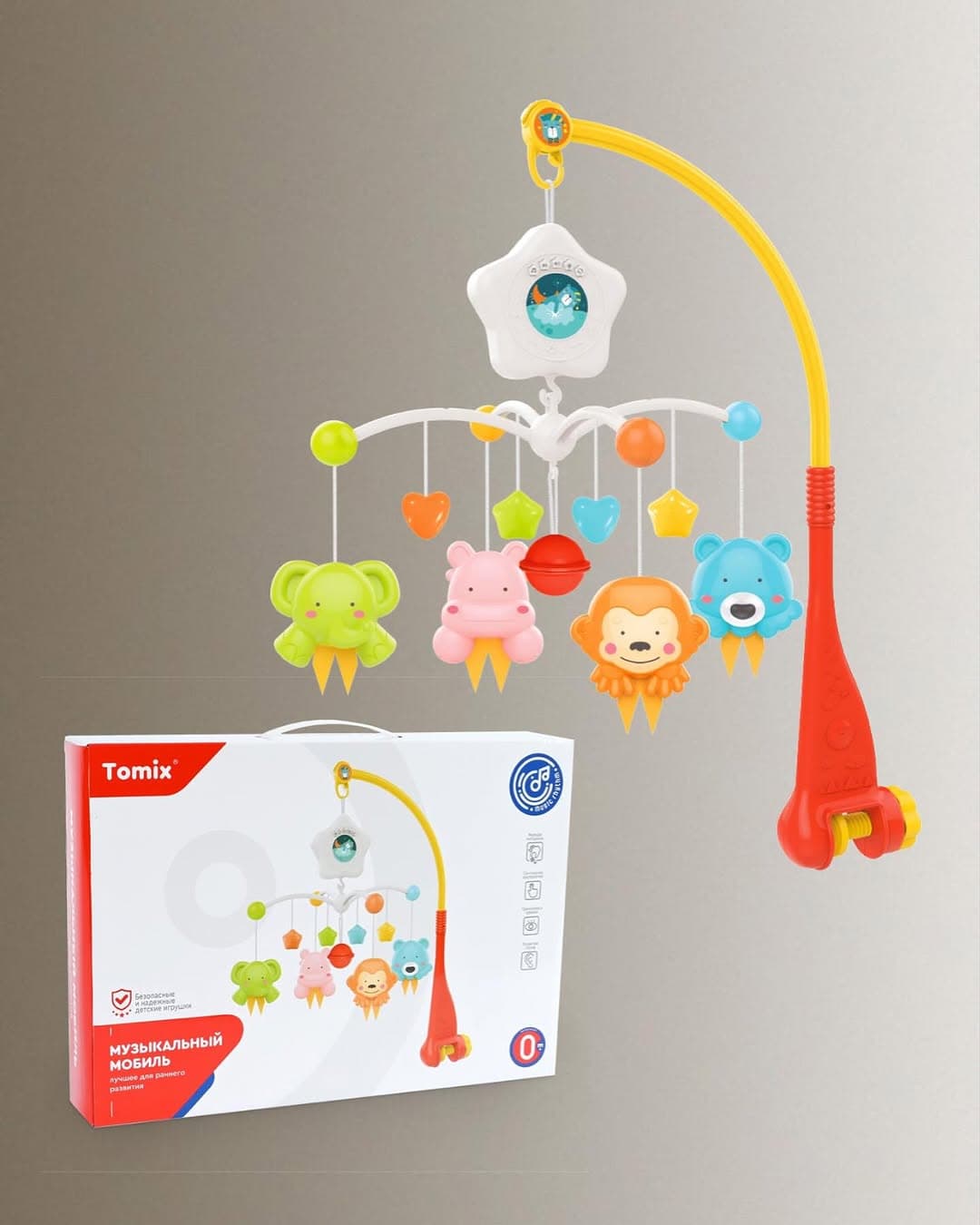 آویز تخت موزیکال چراغ دار HE0308 هانگر Hanger — تصویر ۴