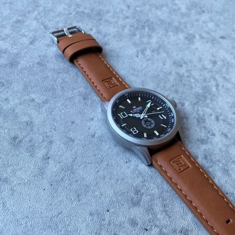 ساعت مچی مردانه نیوی فورس Naviforce NF 9229 S/W/L.BN — تصویر ۳