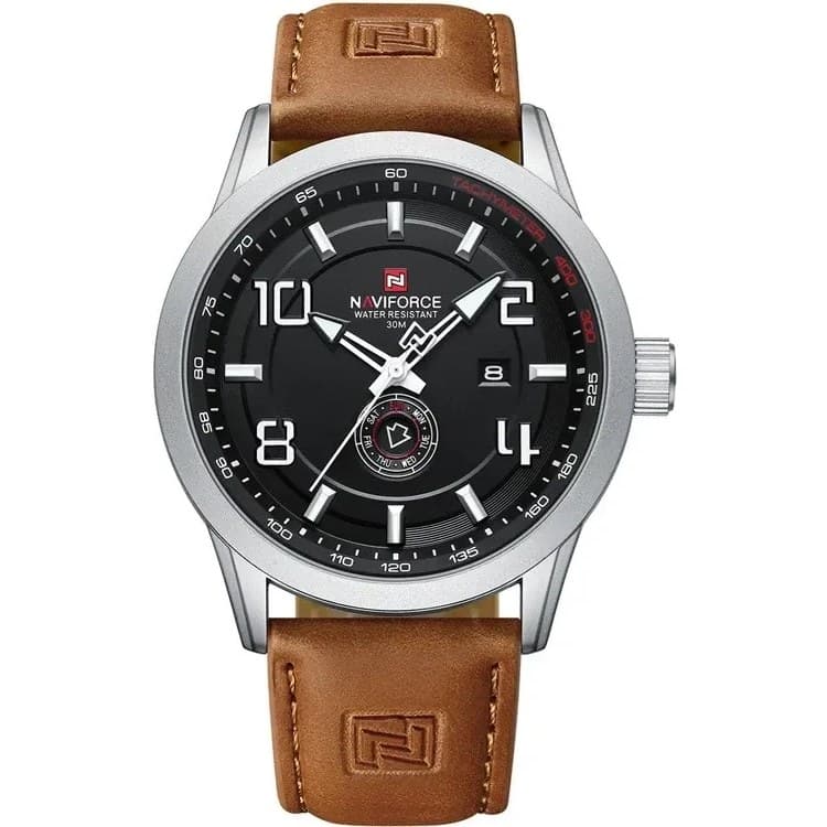 ساعت مچی مردانه نیوی فورس Naviforce NF 9229 S/W/L.BN