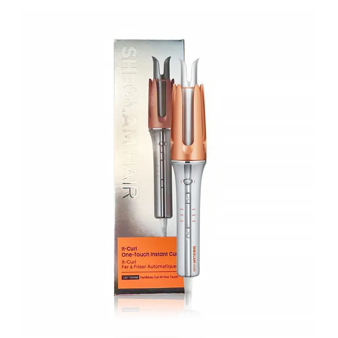 فرکننده مو شیگلم SHEGLAM سایز 25mm | سرامیکی، یون منفی، فر طبیعی — تصویر ۲