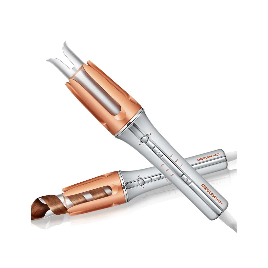 فرکننده مو شیگلم SHEGLAM سایز 25mm | سرامیکی، یون منفی، فر طبیعی