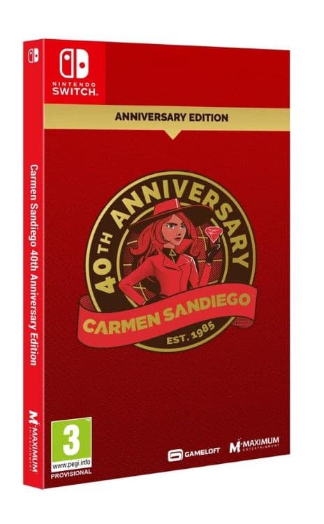 Carmen Sandiego 40th Anniversary Edition -NS