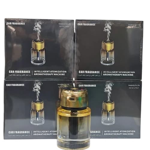 خوشبوکننده هوشمند خودرو (طلایی)Car Fragrance BT|با نور کهکشانی