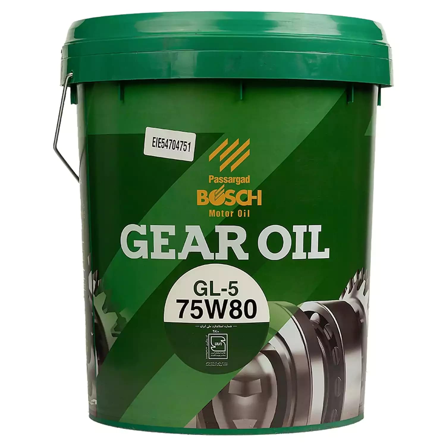 روغن گیربکس دنده دستی بوش مدل 75W80 GL5 — تصویر ۲