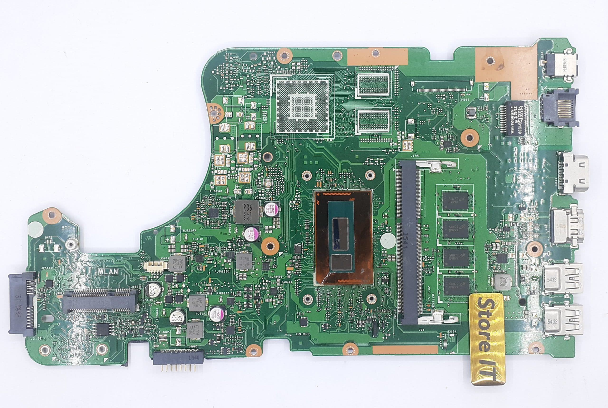 مادربرد لپ تاپ ایسوس X555LD REV. 3.6 I5-5 40PIN بدون گرافیک با رم 4GB
