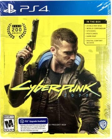 Cyberpunk 2077 With Extras – PS4