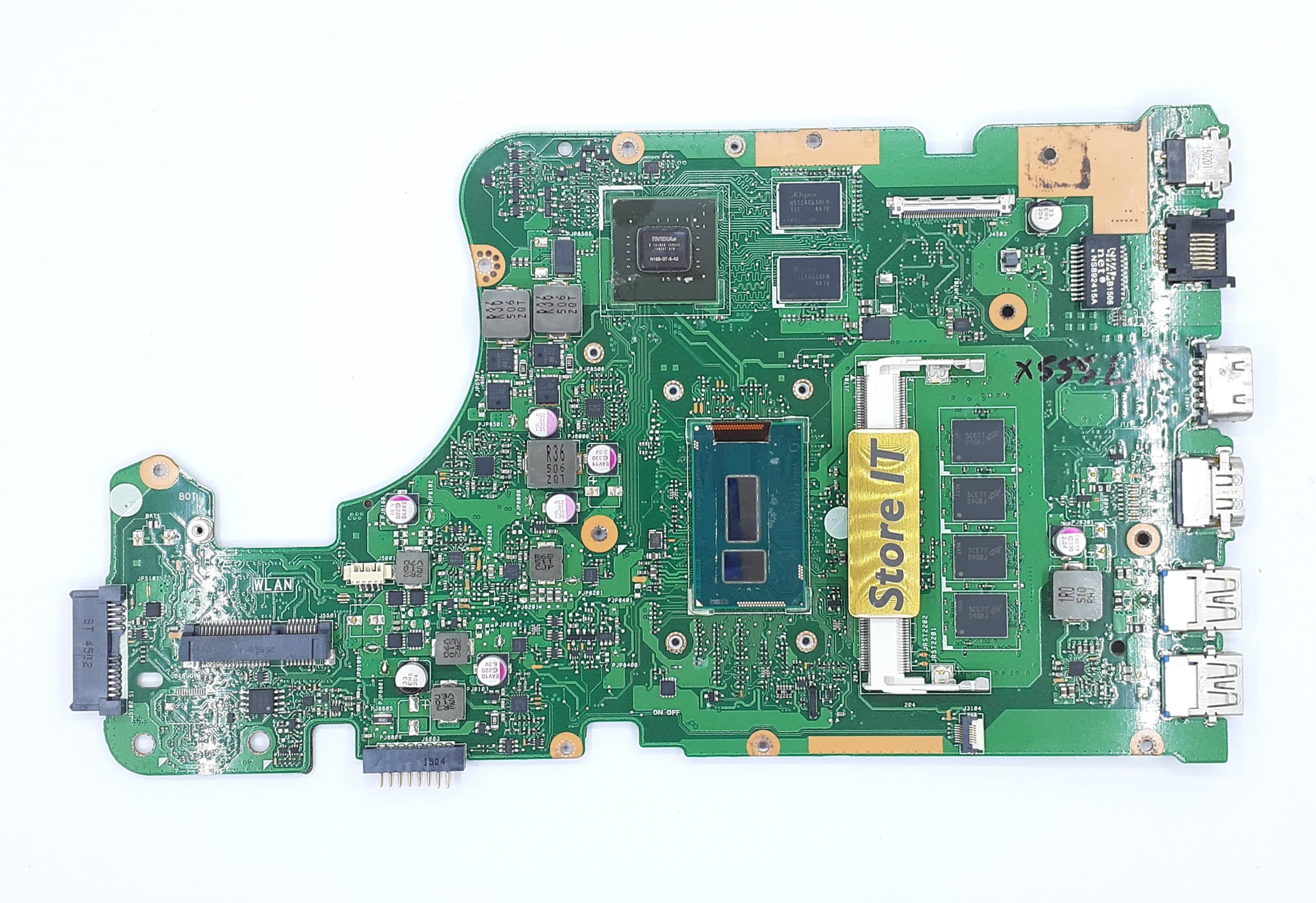 مادربرد لپ تاپ ایسوس X555LN Rev 3.3 I7-5 40PIN گرافیکدار – 4 گیگ رم