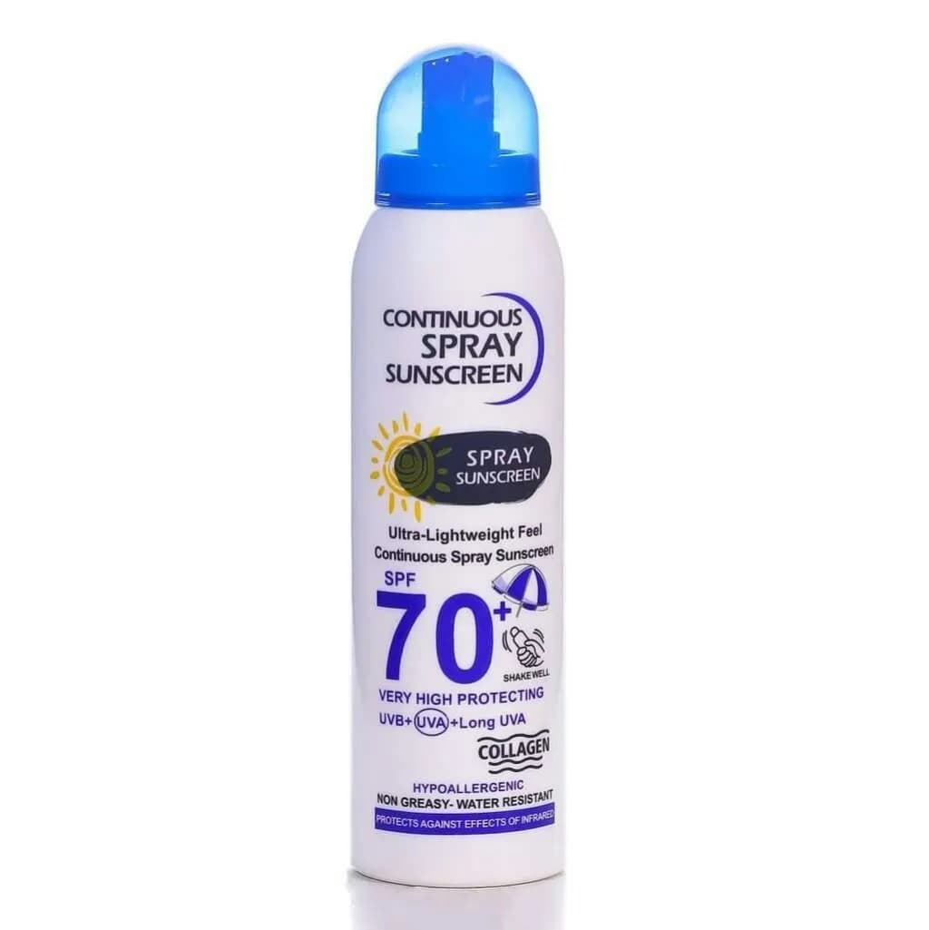 اسپری ضد آفتاب بی رنگ SPF 90 حجم ۲۵۰ میلی لیتر — تصویر ۲