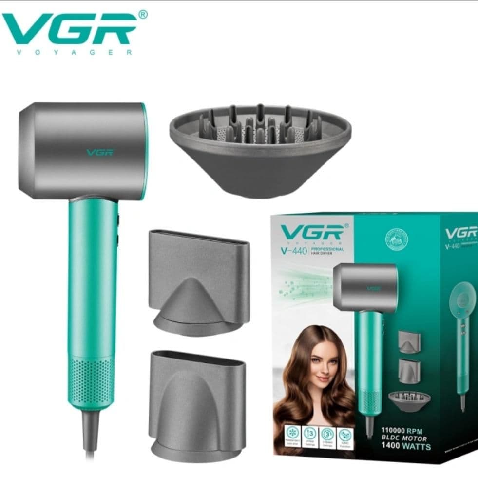 سشوار VGR مدل V-440 | موتور پرسرعت اورجینال با ضمانت اصالت