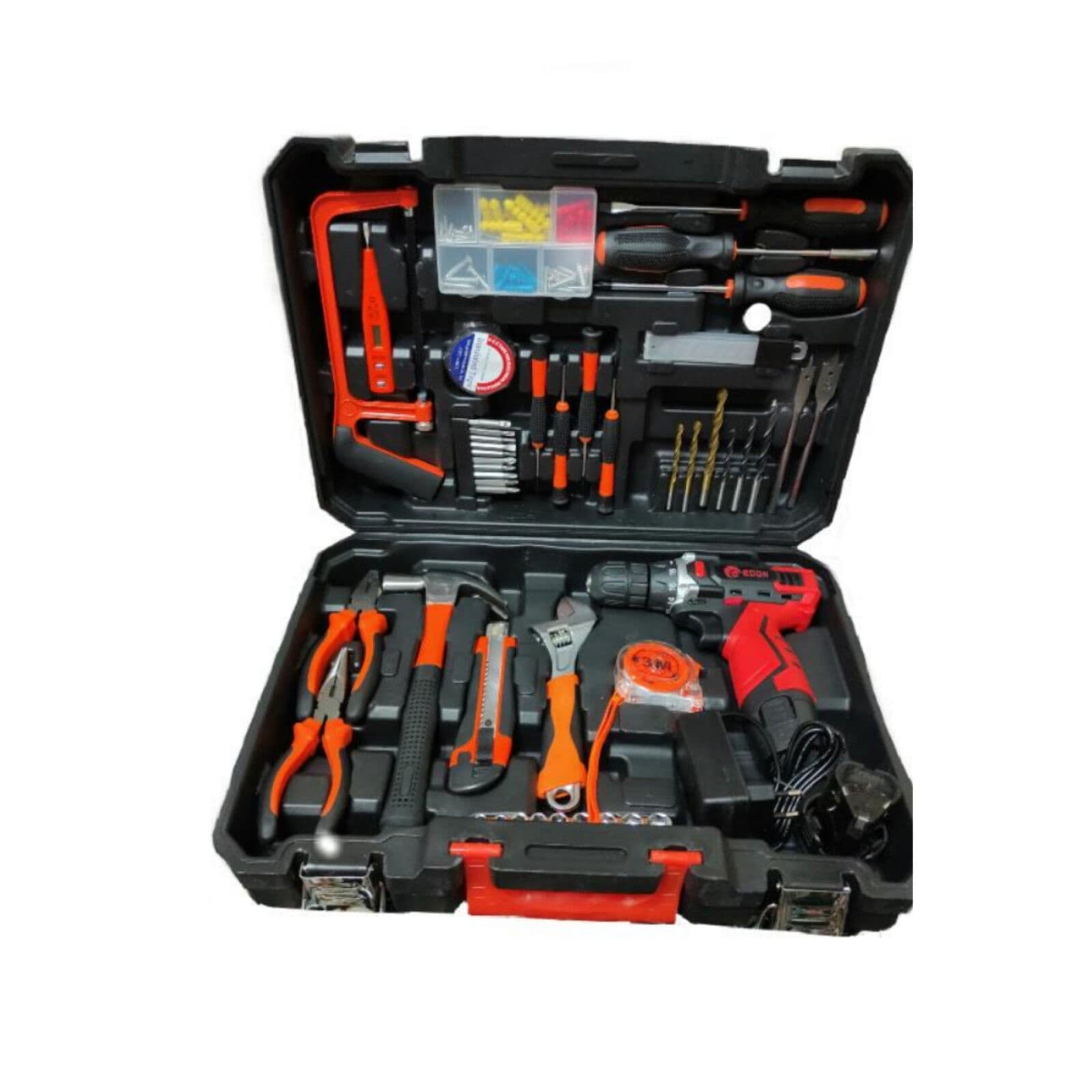 مجموعه ابزار شارژی 125 عددی ادون مدل ED-40LTZ