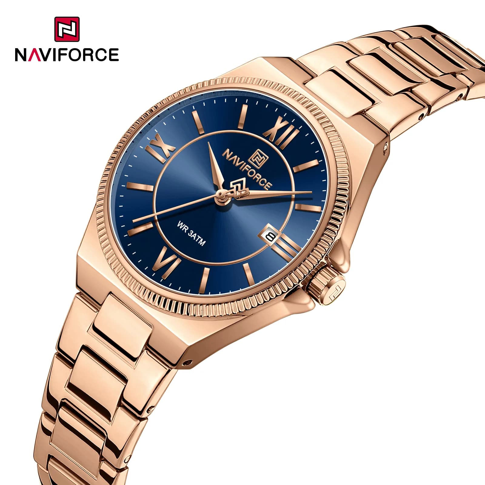 ساعت مچی زنانه نیوی فورس NAVIFORCE nf5073 rgbe — تصویر ۲