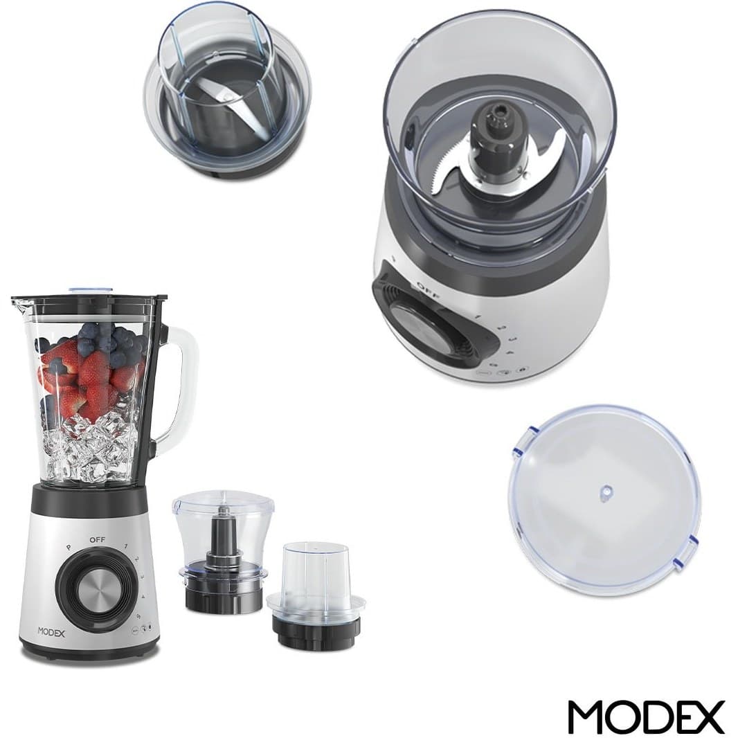 آسیاب و مخلوط کن مودکس مدل BL785 | موتور 500 وات + کنترل 5 سرعته — تصویر ۲
