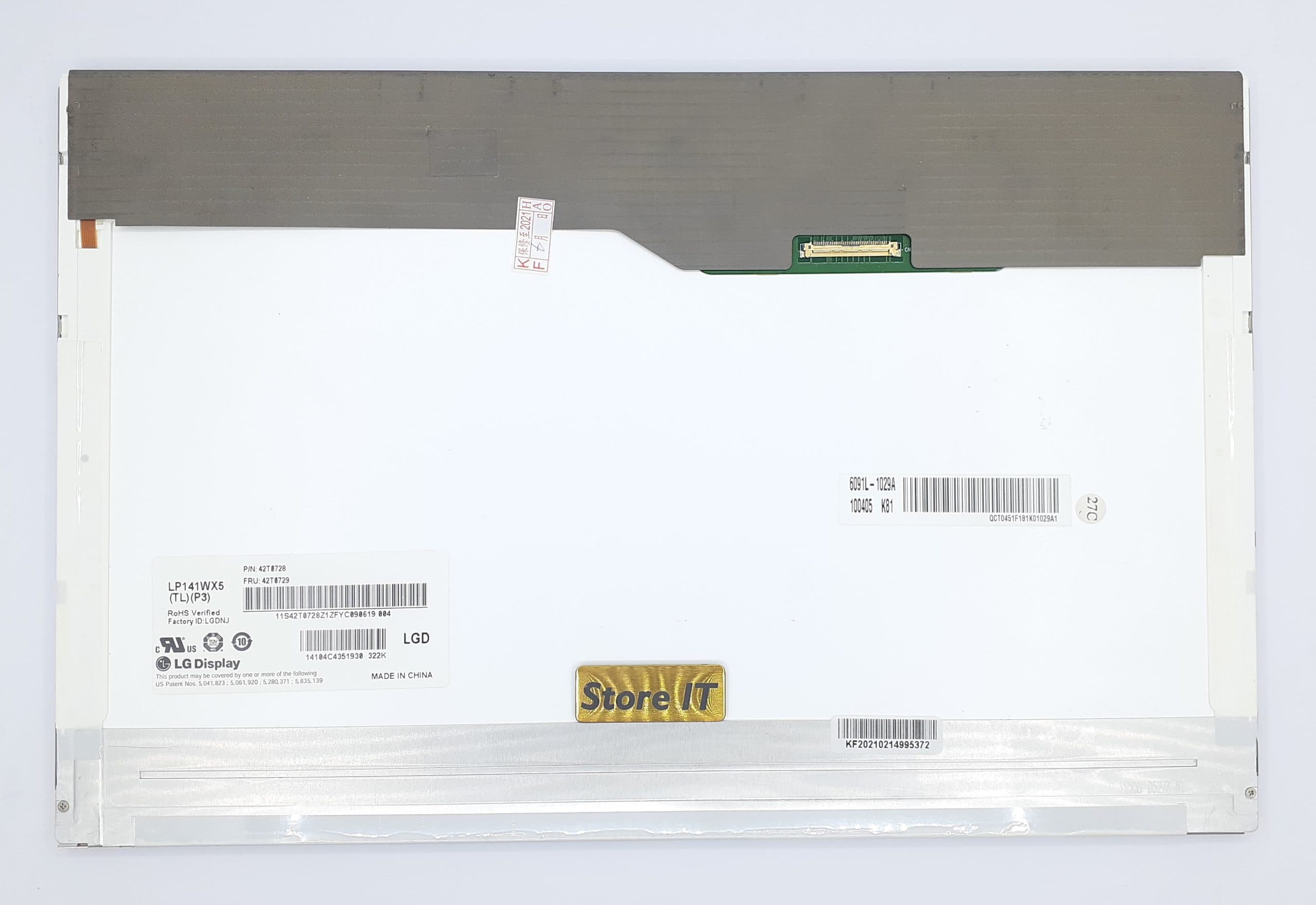 ال ای دی لپ تاپ 14.1 اینچ 40PIN HD ضخیم – LP141WX5(TL)(P3) (مناسب برای Lenovo T410)