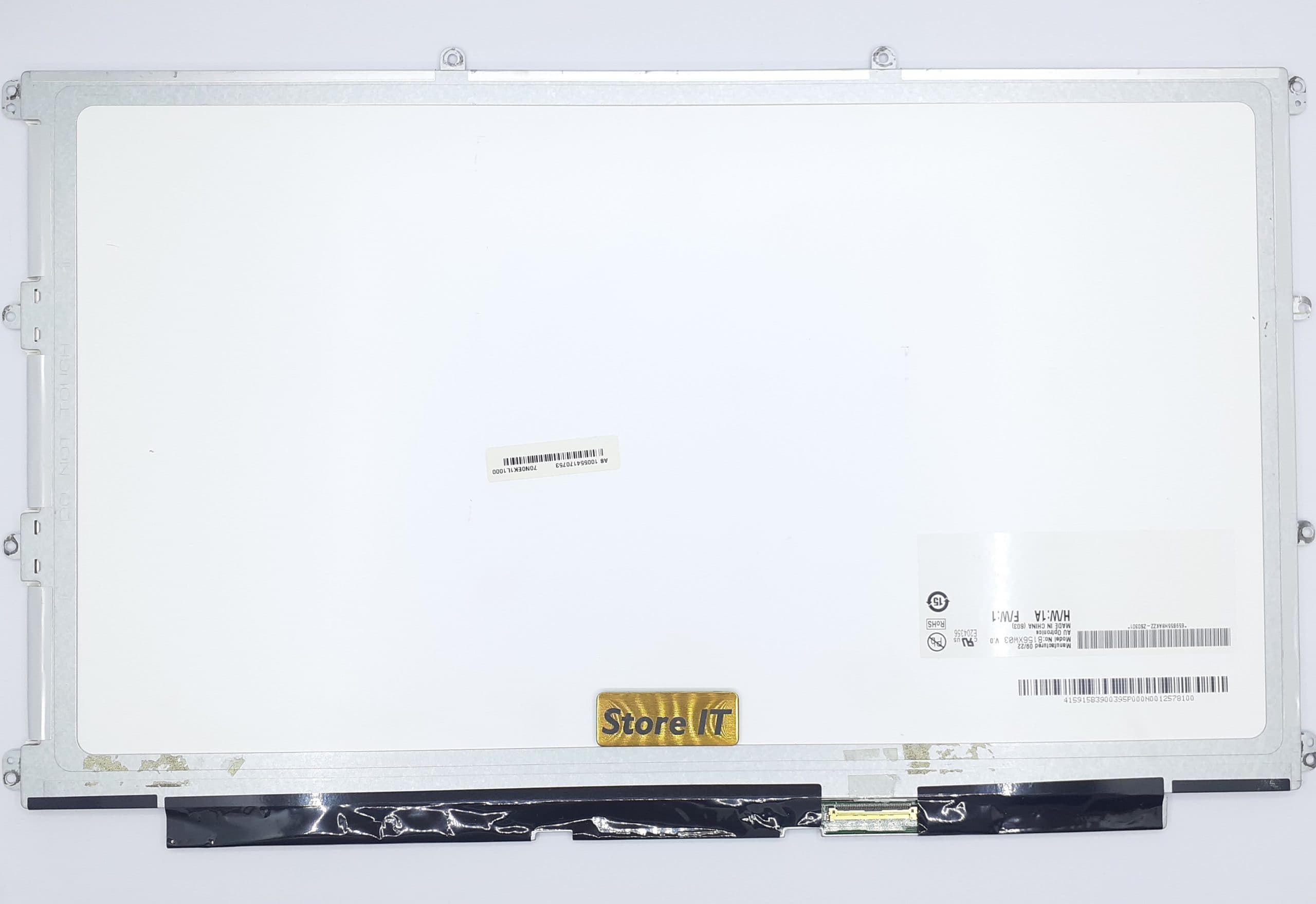 ال ای دی لپ تاپ 15.6 اینچ 40PIN HD 60Hz نازک – B156XW03 V.0