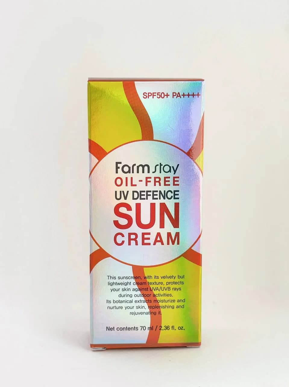 کرم ضد آفتاب فاقد چربی فارم استی SPF50 حجم 70 میل — تصویر ۲