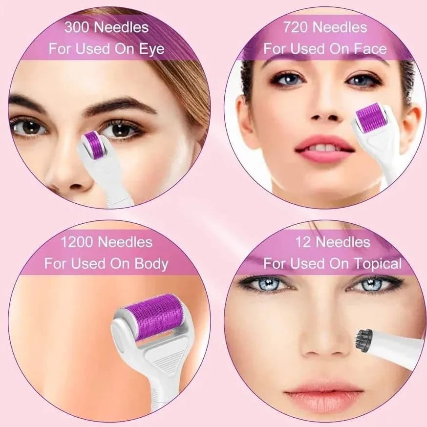 ماساژور درمارولر 5 در 1 دی ار اس مدل DRS Derma Roller — تصویر ۴