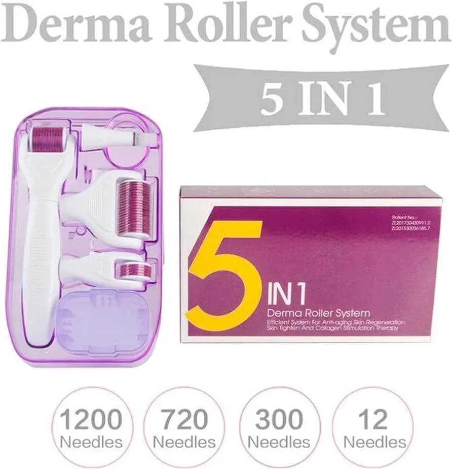 ماساژور درمارولر 5 در 1 دی ار اس مدل DRS Derma Roller — تصویر ۲