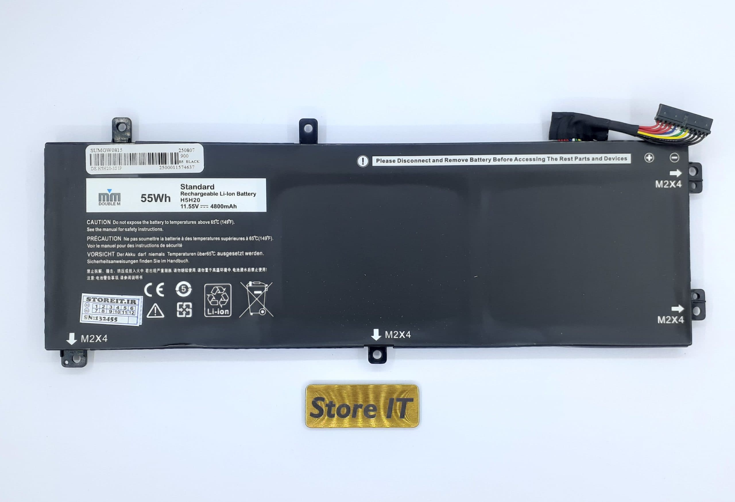 باتری لپ تاپ دل XPS 7590 – Precision 5510/5520 (H5H20)