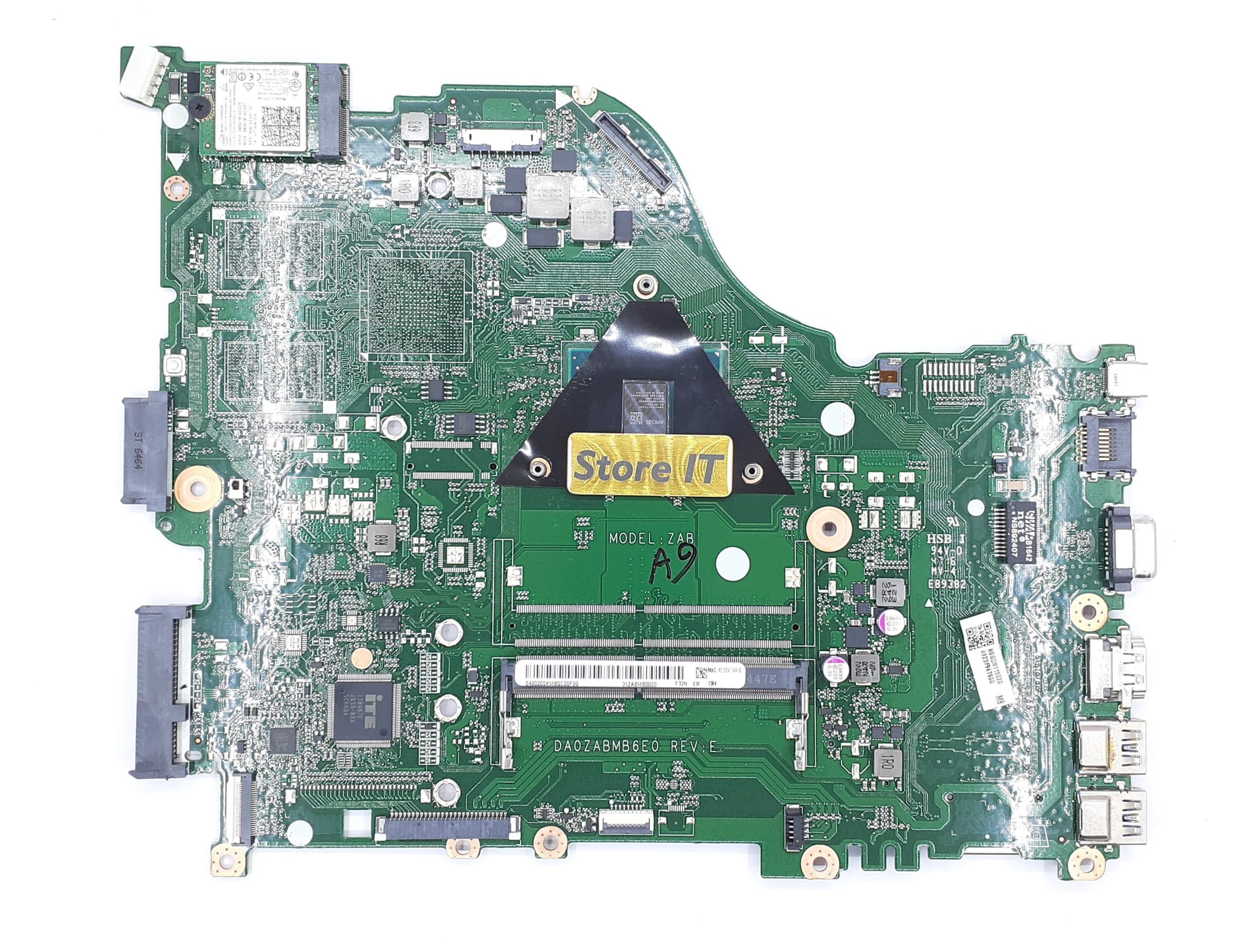 مادربرد لپ تاپ ایسر Aspire E5-575 (DA0ZABMB6E0) AMD A9 بدون گرافیک