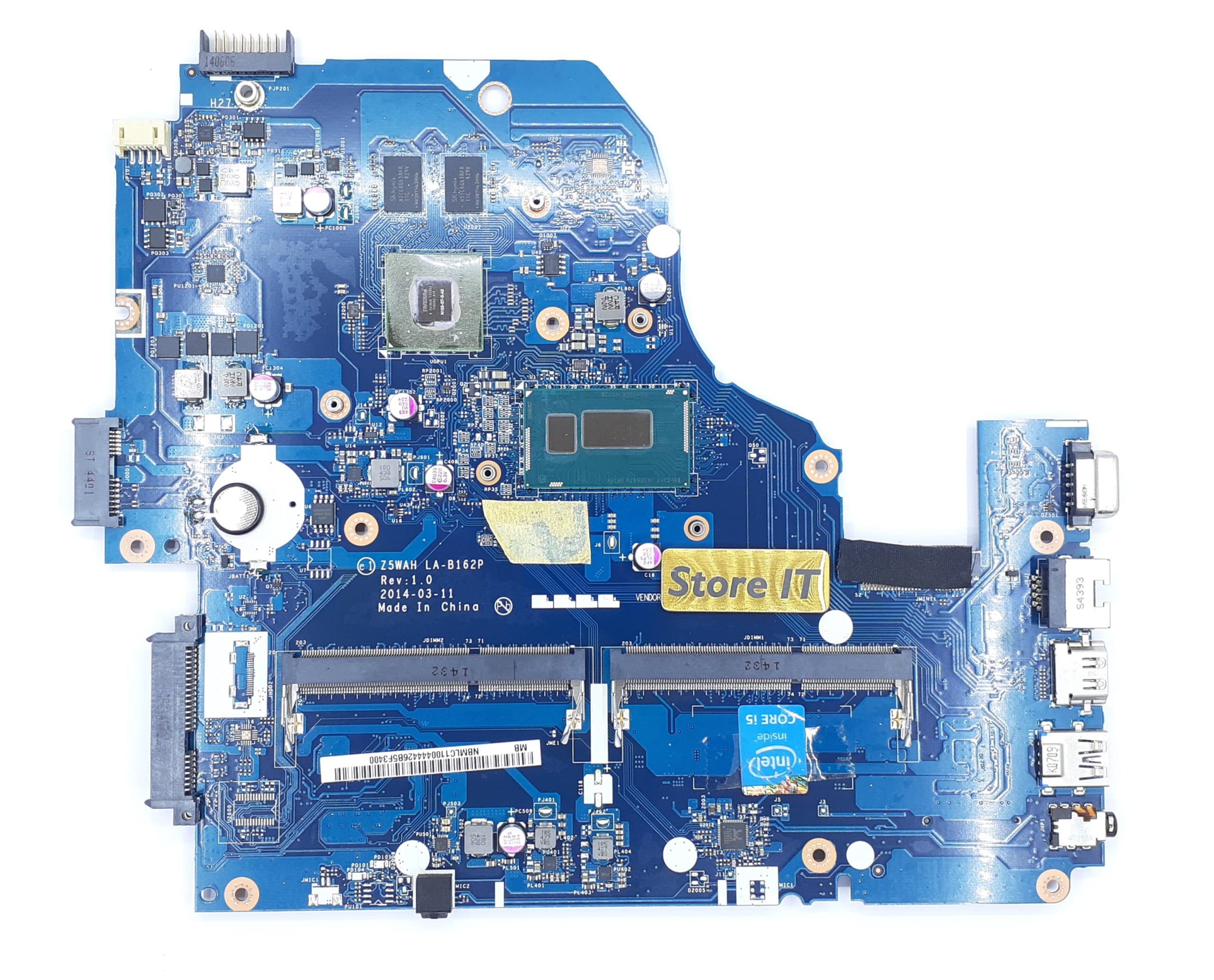 مادربرد لپ تاپ ایسر Aspire E5-571 (LA-B162P) I5-4th گرافیکدار